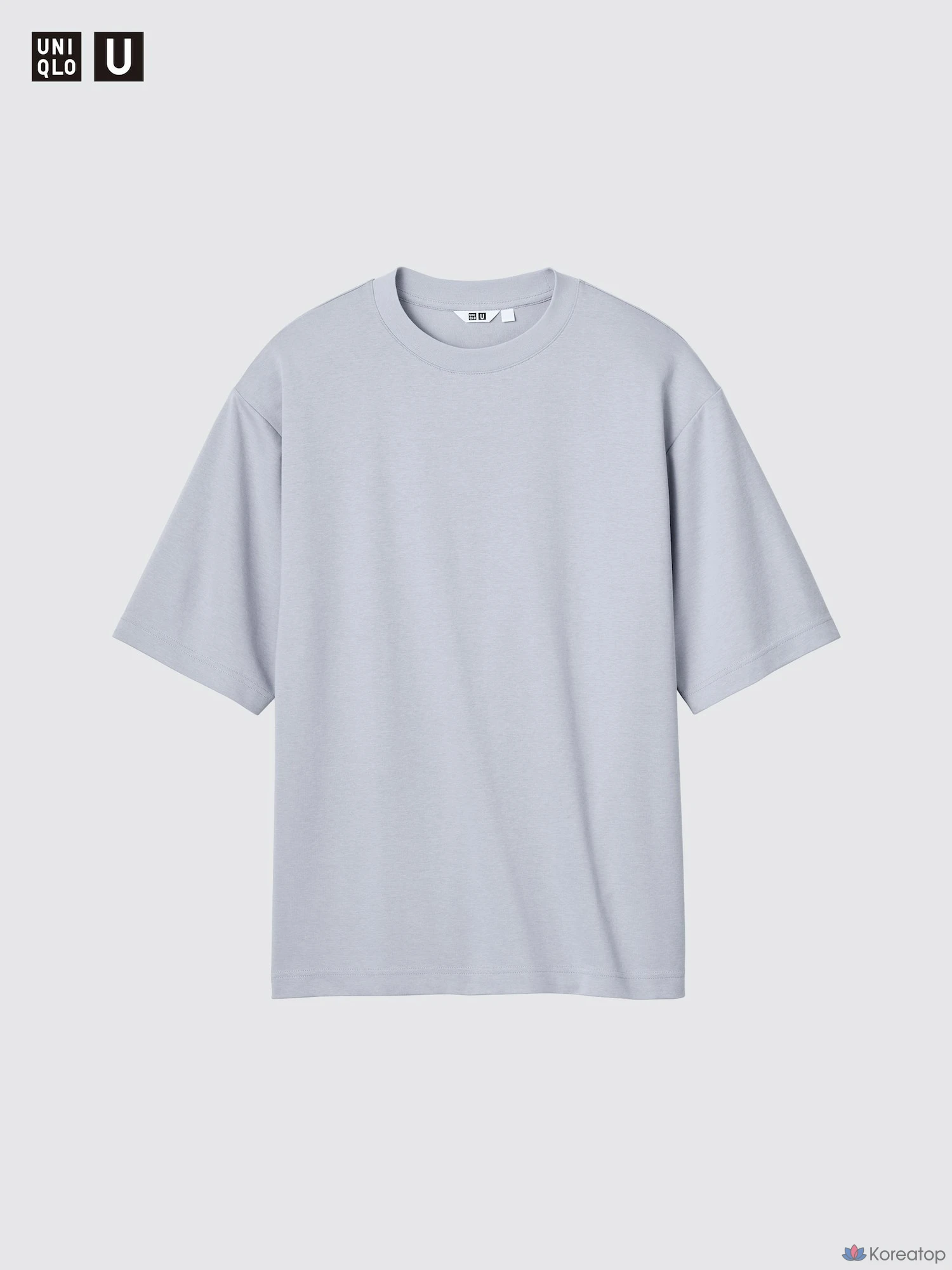 Футболка Uniqlo AIRism Cotton Oversized Crew Neck T-Shirt (5/10 рукава)