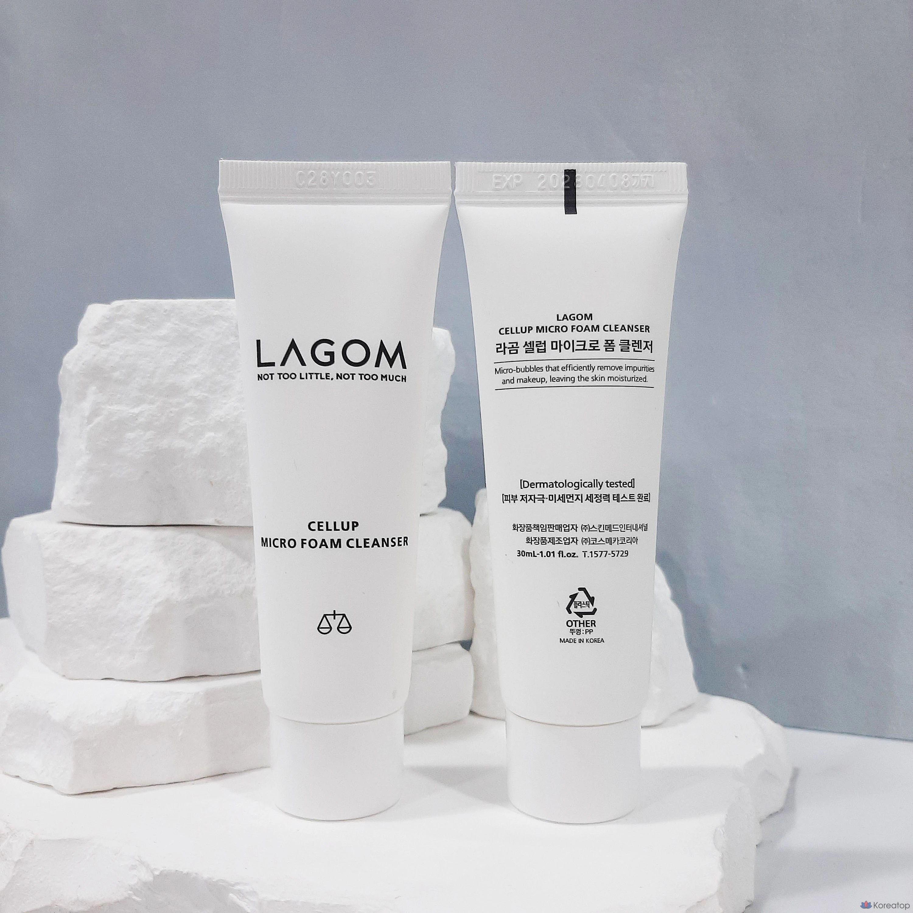 Пенка для умывания LAGOM Cellup Micro Foam Cleanser, 30 мл, 1 шт.