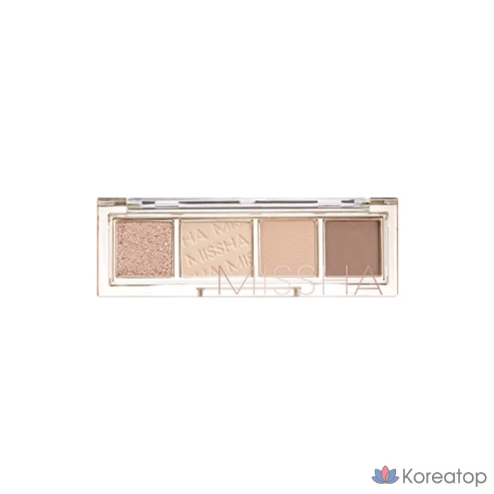 Палетка теней Missha Day Vibe (№ 1 Beige Motion), 1 шт.