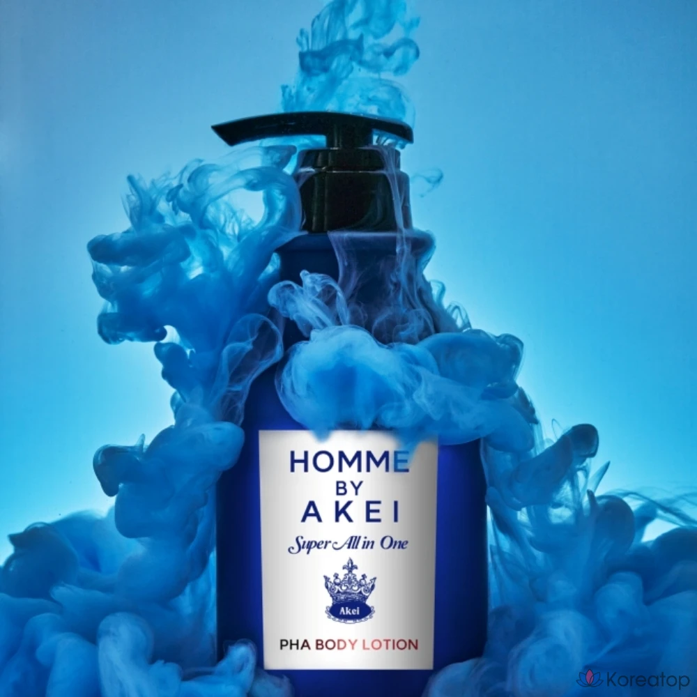 Akei Derma+ Homme Super All-in-One PHA Perfume Body Lotion Sensepheromone Scent, 550 мл, 1 шт.
