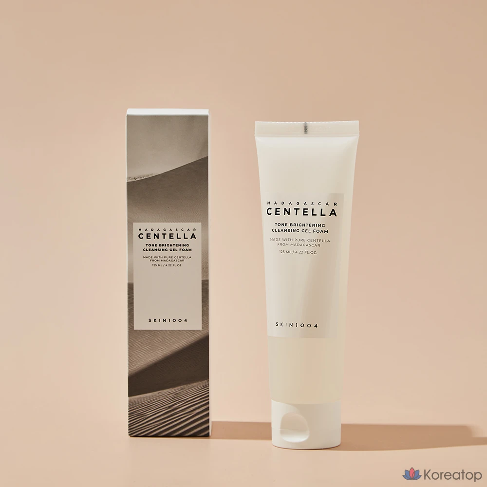 Очищающий гель-пенка Skin1004 Madagascar Centella Tone Brightening Cleansing Gel Foam, 125 мл, 1 шт.