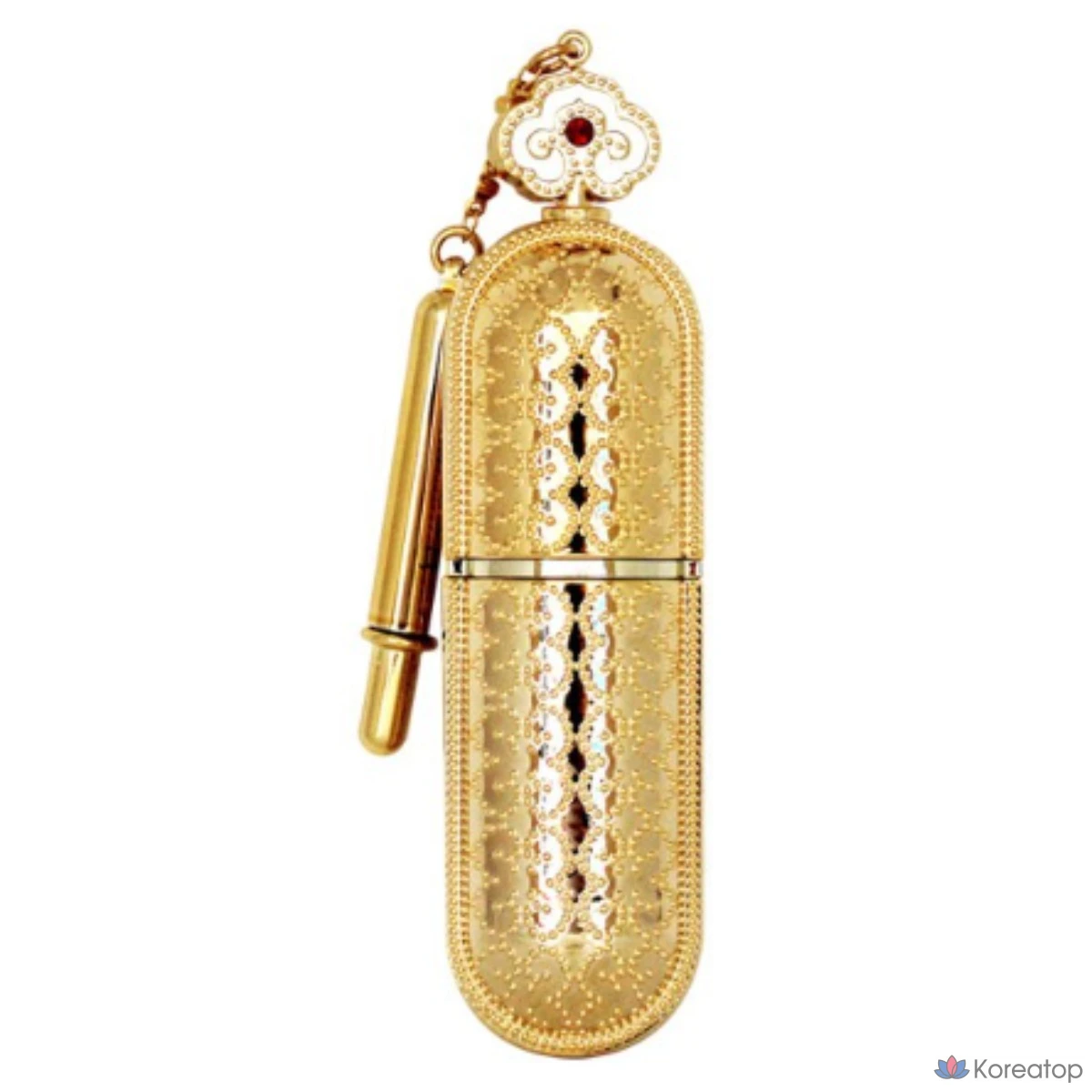 Помада The Whoo Gongjinhyang: Mi Luxury Lipstick, оттенок 12, розовый, 3,5 г, 1 шт.