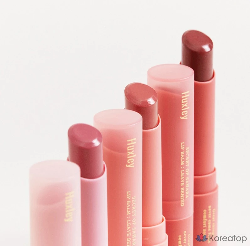 Бальзам для губ Huxley Leave Behind, 5 оттенков Marrakech Sunset, 3 г, 1 шт., фото 7