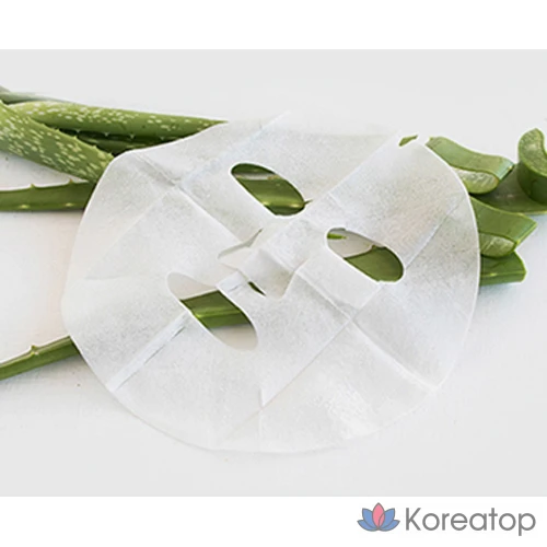 Набор тканевых масок для ежедневного ухода Eunyul с успокаивающим эффектом алоэ вера 10 пенсов + огурцом 10 пенсов + маслом чайного дерева 10 пенсов, 1 упаковка, 1 комплект