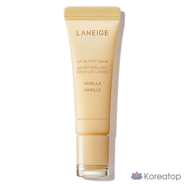 Бальзам для губ Laneige Lip Glow, ваниль, 10 г, 1 шт.