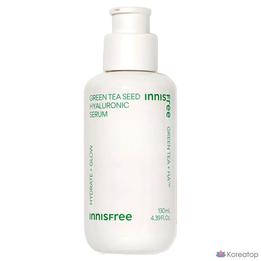 Сыворотка Innisfree с гиалуроновой кислотой и экстрактом зеленого чая, 130 мл, 1 шт., фото 2