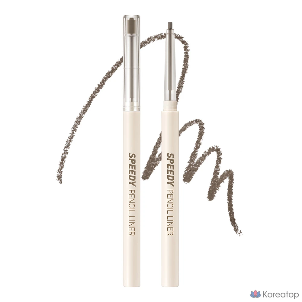 Peripera Speedy Pencil Liner, оттенок 004 Soft Ash, 1 шт.