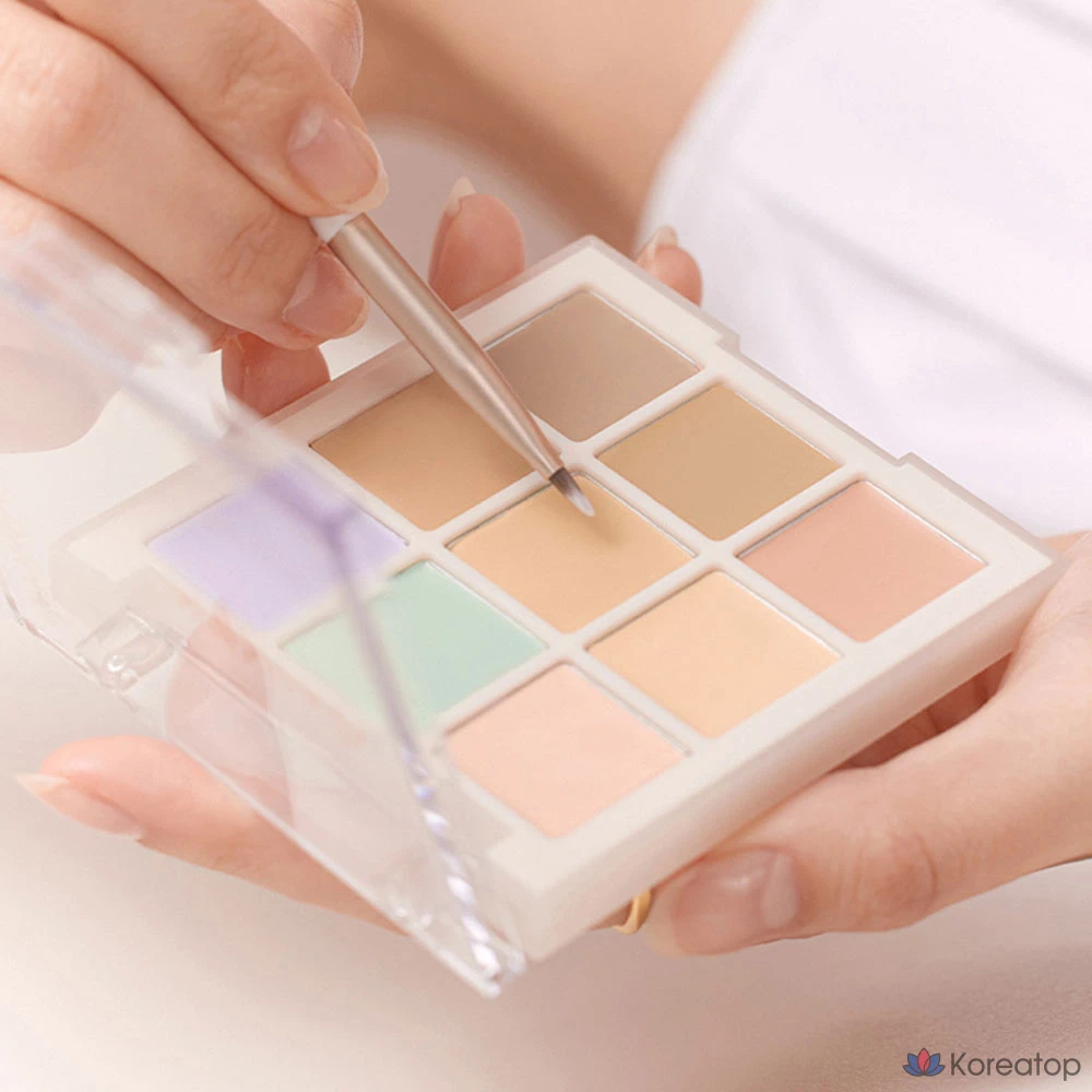 Палетка консилеров Dasique Pro, 9 г, 1 слой, 1 шт.