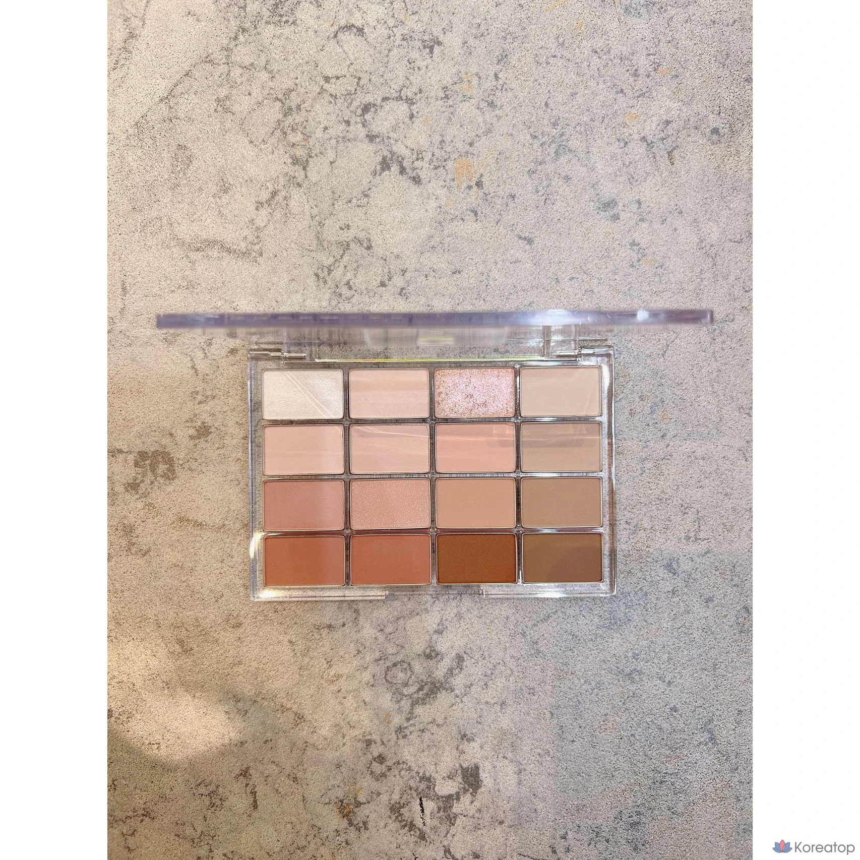 Палетка теней для век WAKEMAKE Soft Blurring Eye Palette, 25 цветов, 13 оттенков с синим базовым эффектом размытия, 1 шт., фото 2