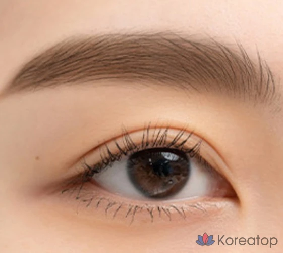 Карандаш для бровей ROM&ND Hanol Flat Eyebrow Auto Pencil, 0.17g, W1 Gentle Brown, 1 шт., фото 2