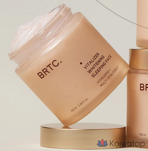 Отбеливающая ночная маска для лица BRTC Vitalizer, 100 мл, 1 упаковка