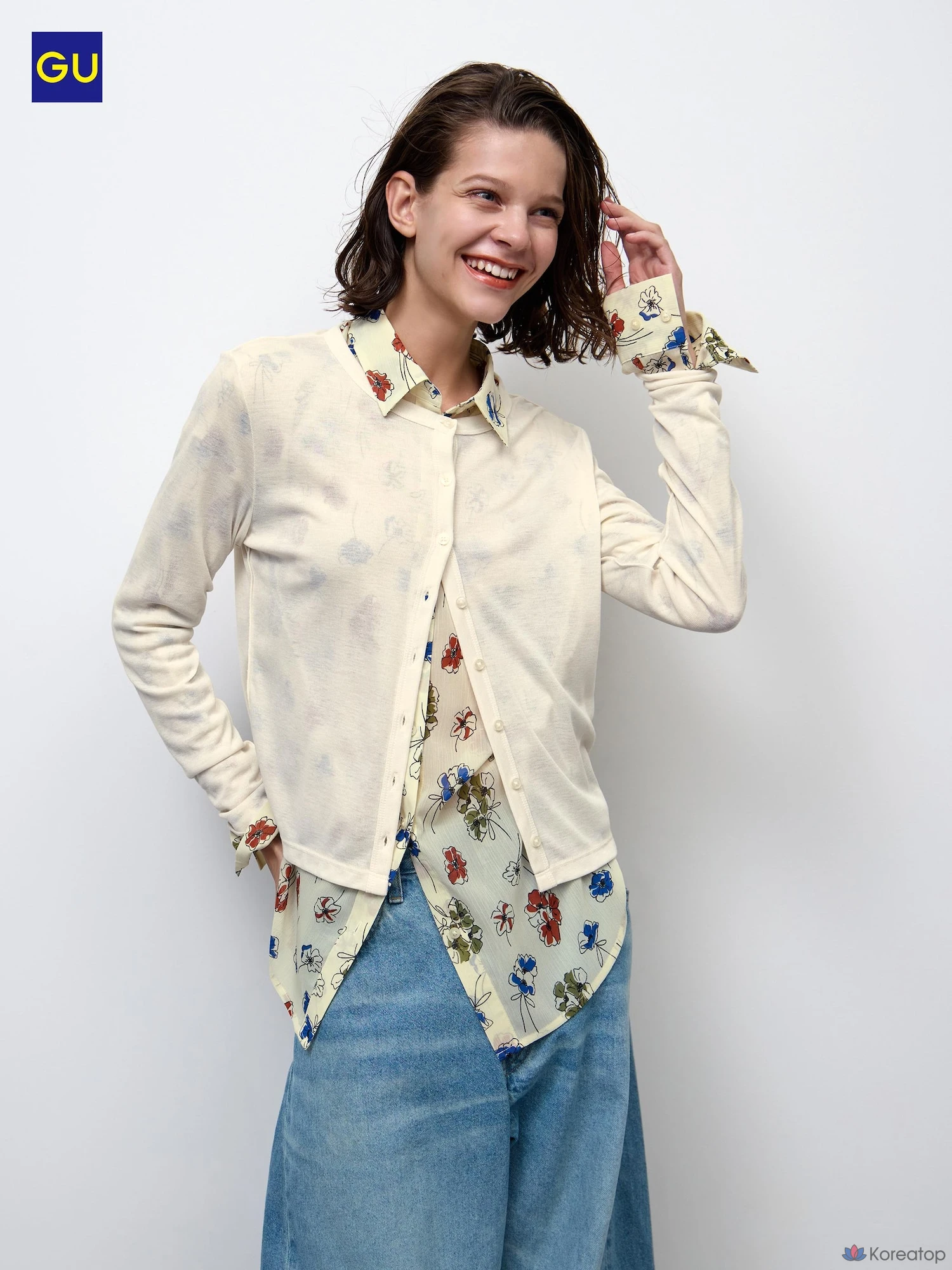 Кардиган Uniqlo Soft Sheer