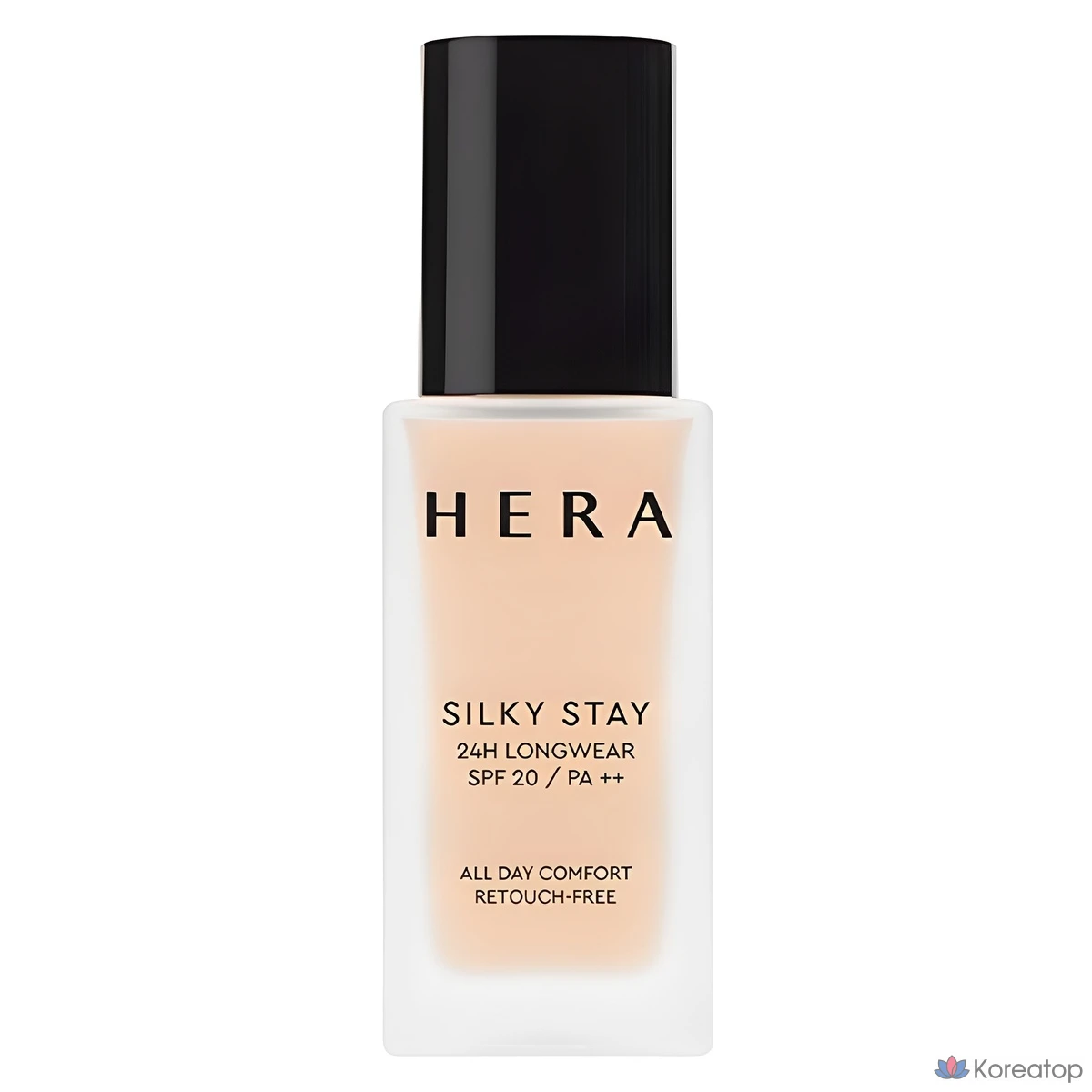 Флюид для лица Hera Silky Stay 24H Longwear Foundation SPF20 PA++, оттенок 21N1 Vanilla, 30 г, 1 шт.