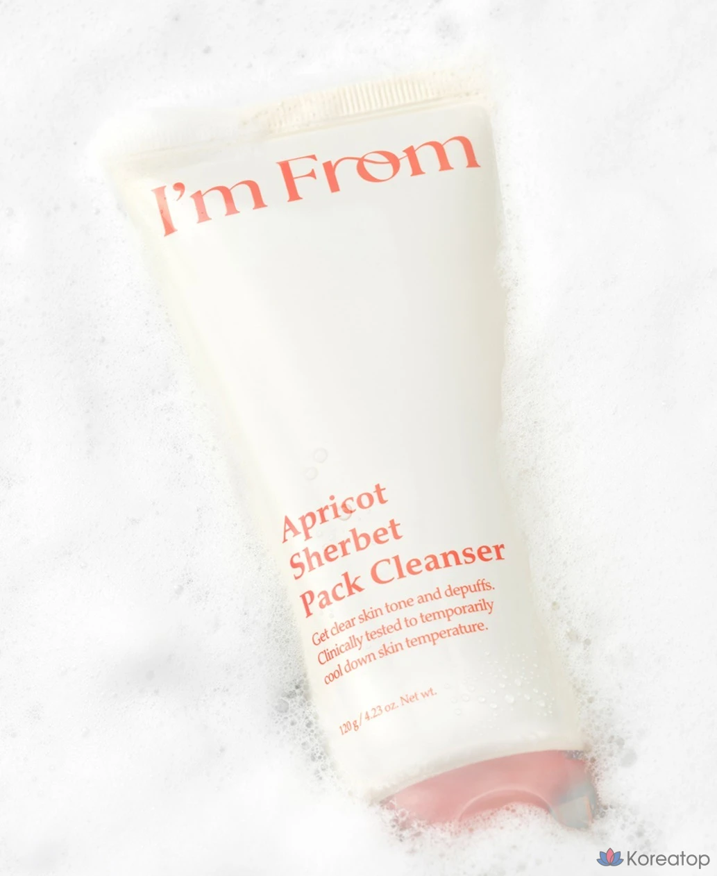Очищающая маска для лица I'm From Apricot Sherbet Pack Cleanser, 120 г, 1 шт.