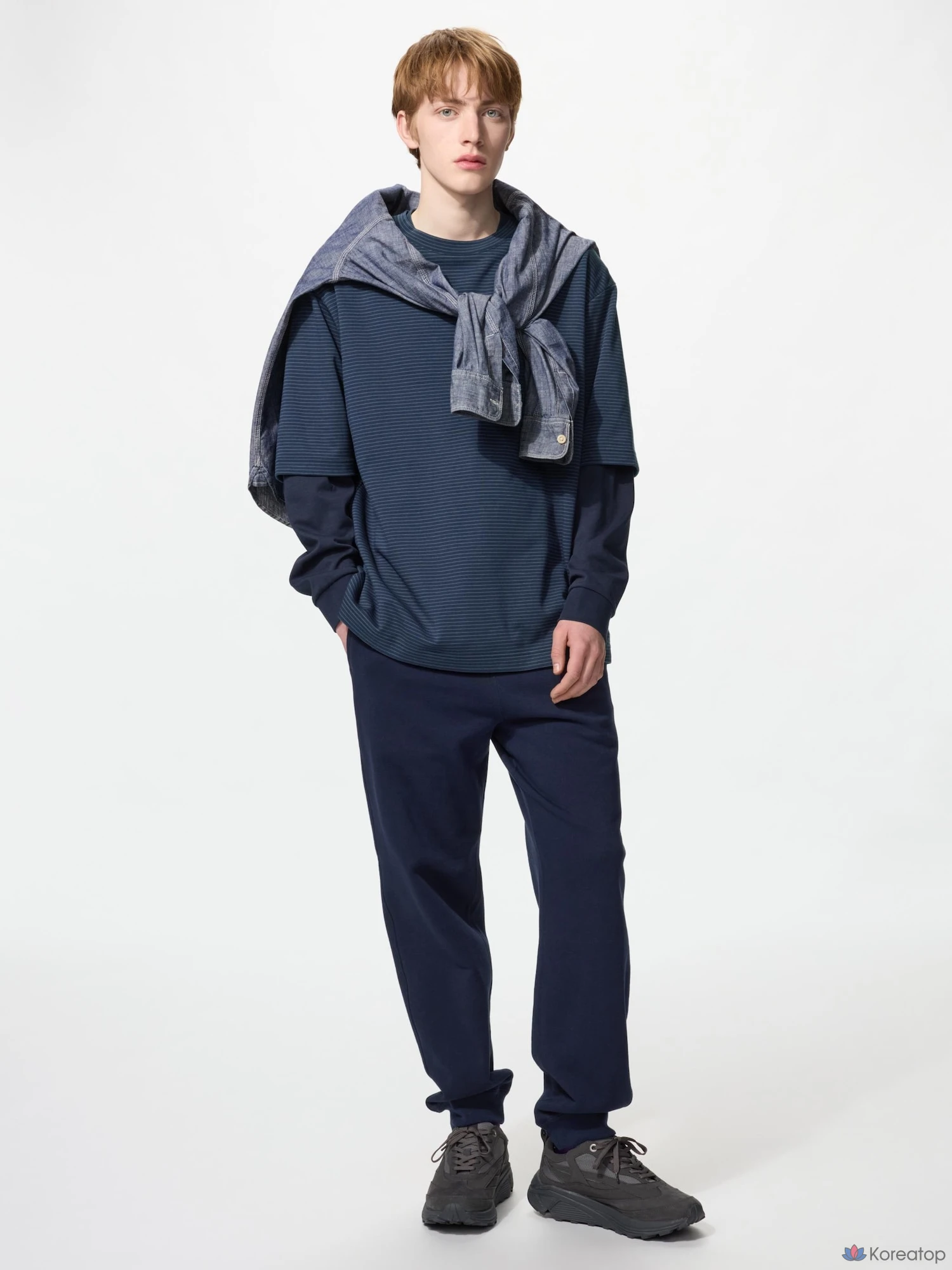 Спортивные брюки Uniqlo Sweatpants, длина 68-74 см