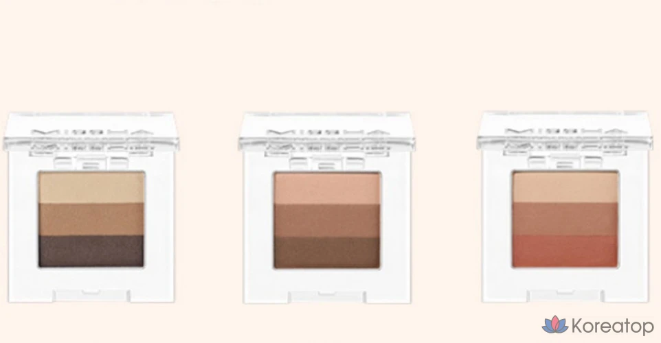 Тени для век Missha Triple Shadow 2 г, № 13 Lady Milk Tea, 1 шт., фото 8