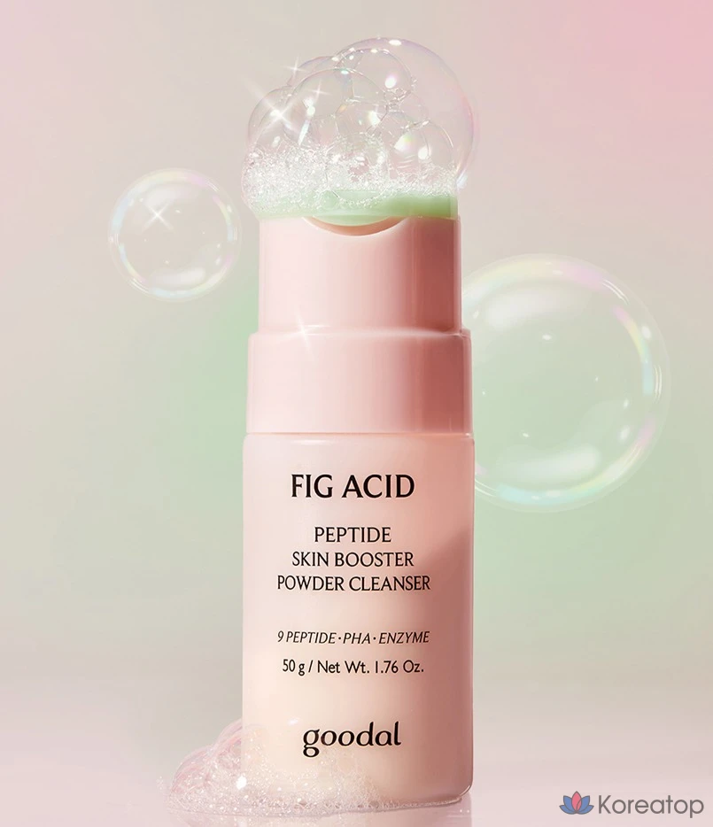 Очищающая пудра Goodal Fig Acid Peptide Skin Booster Powder Cleanser, 50 г, 1 шт.