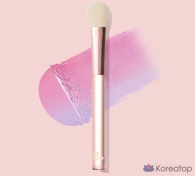 Кисть для румян Vanillaco, розовая, 1 шт.