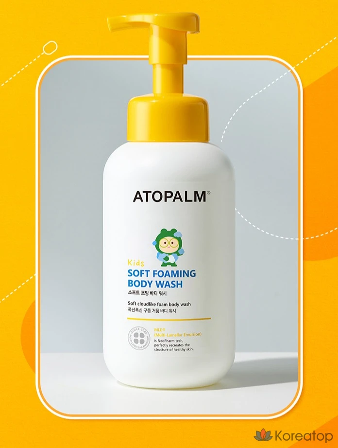 Пенящийся гель для душа Atopalm Soft, 460 мл, 1 шт.