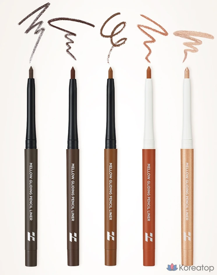 Подводка для глаз Holika Holika Mellow Gliding Pencil Liner, 0.3 г, 01 серый, 1 шт.