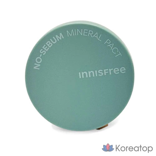 Минеральная матирующая пудра Innisfree No-Sebum Mineral Pact 8,5 г, 1 шт.