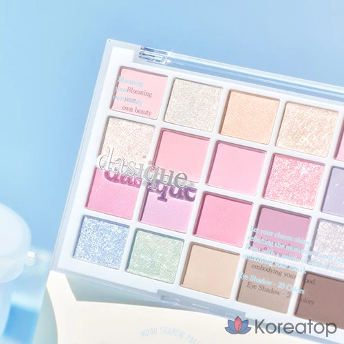 Палетка теней Dasique Mood 10,5 г, ватный диск 05, 1 шт., фото 2