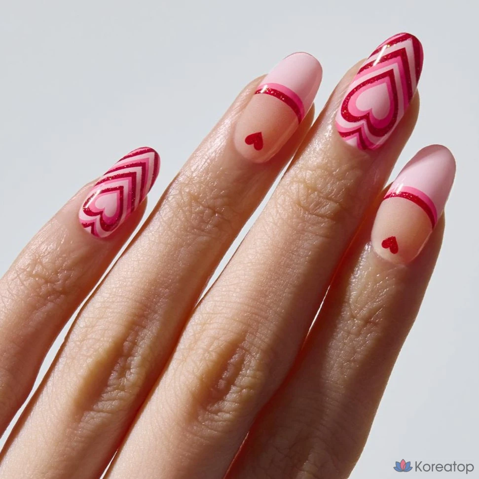 Гель-лак для ногтей Ohora Gel Nail Strip, N Love Puff, 1 шт., фото 4
