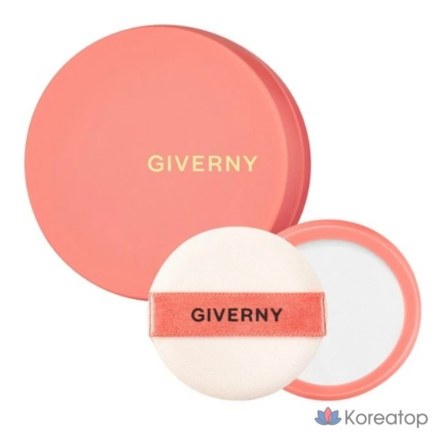 Тональный крем Giverny Close Cover Foundation Mini Portable 64 мм, розовый, 1 шт.