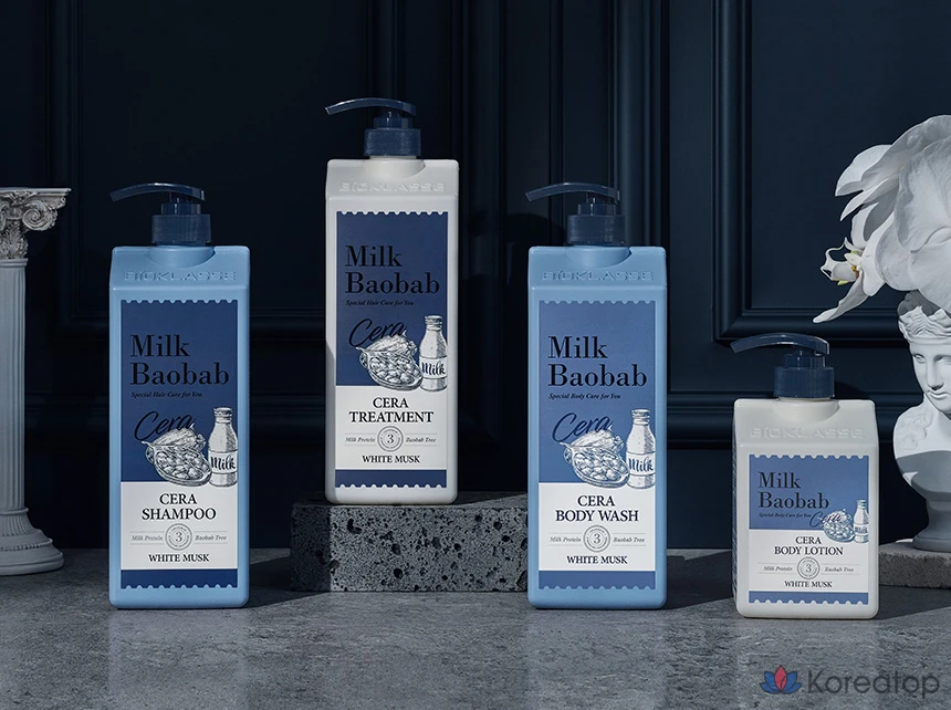 Шампунь Milk Baobab Sera White Musk, 1,2 л, 1 шт.