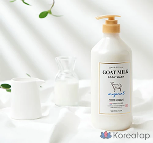 Гель для душа Somang Shower Mate с козьим молоком, 800 мл, 1 шт., фото 3