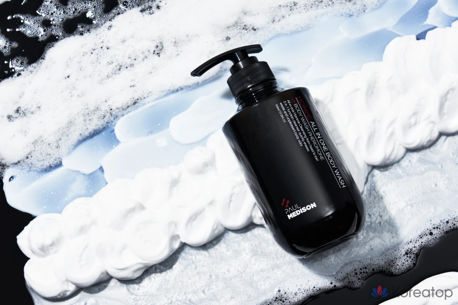 Гель для душа PAUL MEDISON Homme с феромонным ароматом, 510 мл, набор из 6 штук., фото 4