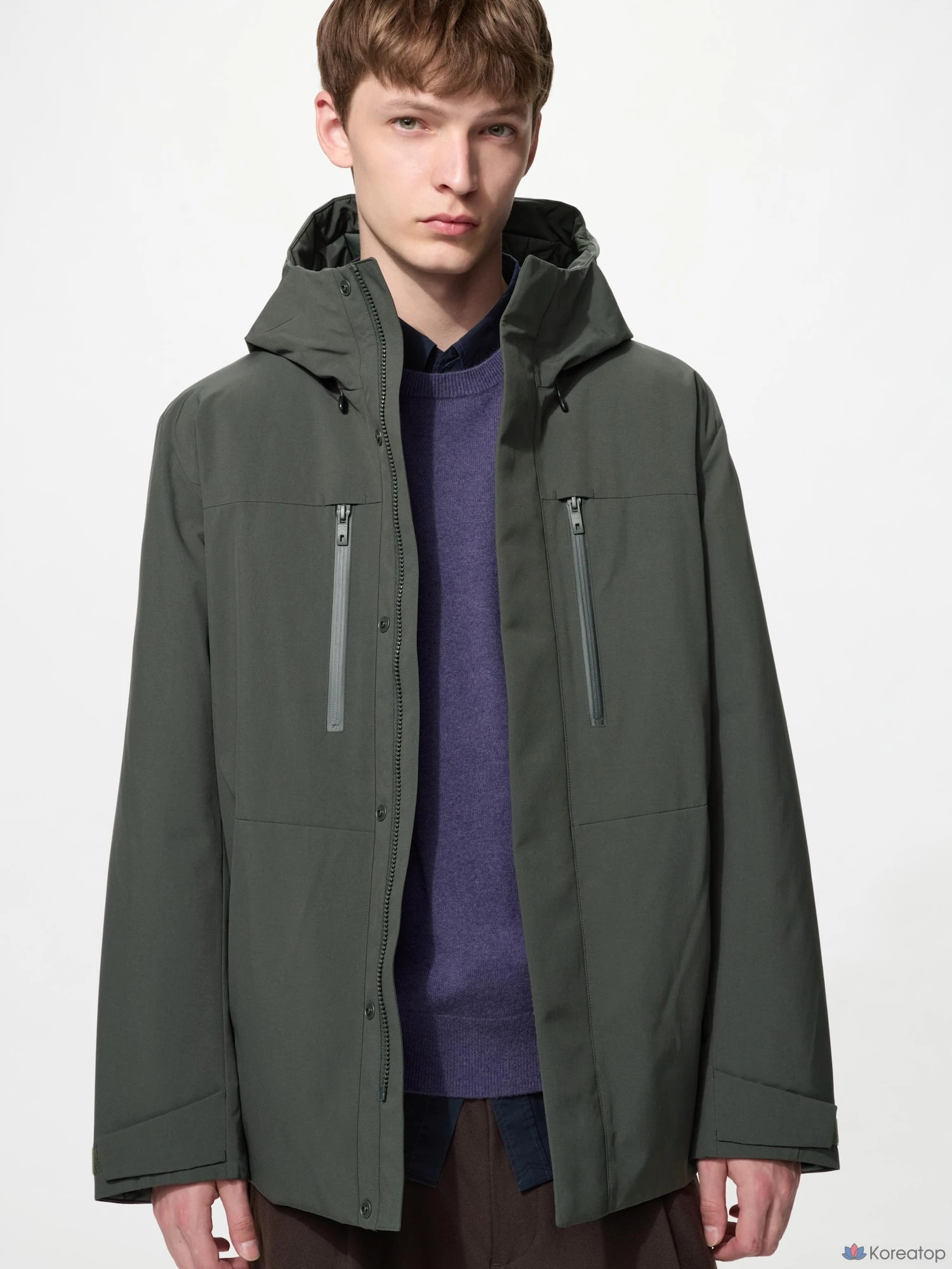 Парка Uniqlo Hybrid Down Parka