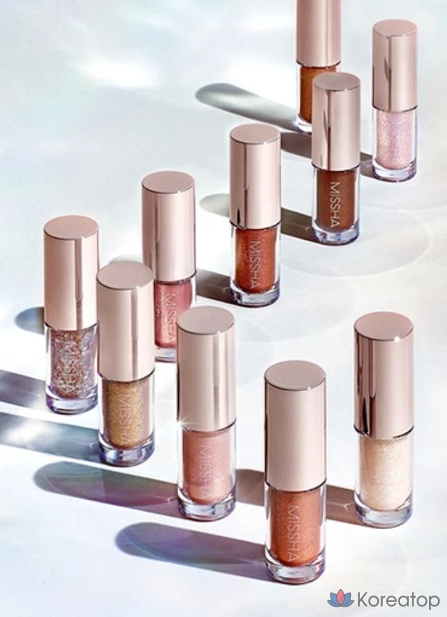 Жидкие тени для век Missha Glitter Prism Liquid Eyeshadow Topper, Space Odyssey, 1 шт., фото 5