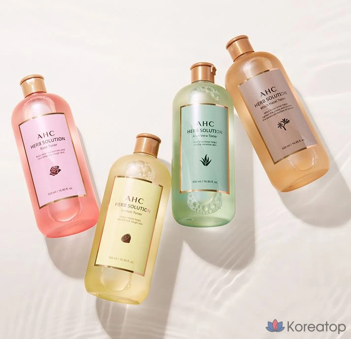 Тоник AHC Herb Solution с экстрактом гамамелиса, 500 мл, 1 шт.