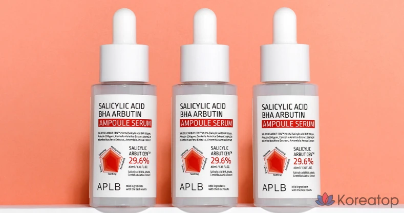 APLB Салициловая кислота BHA Арбутин Сыворотка в ампулах, 40 мл, 1 шт.