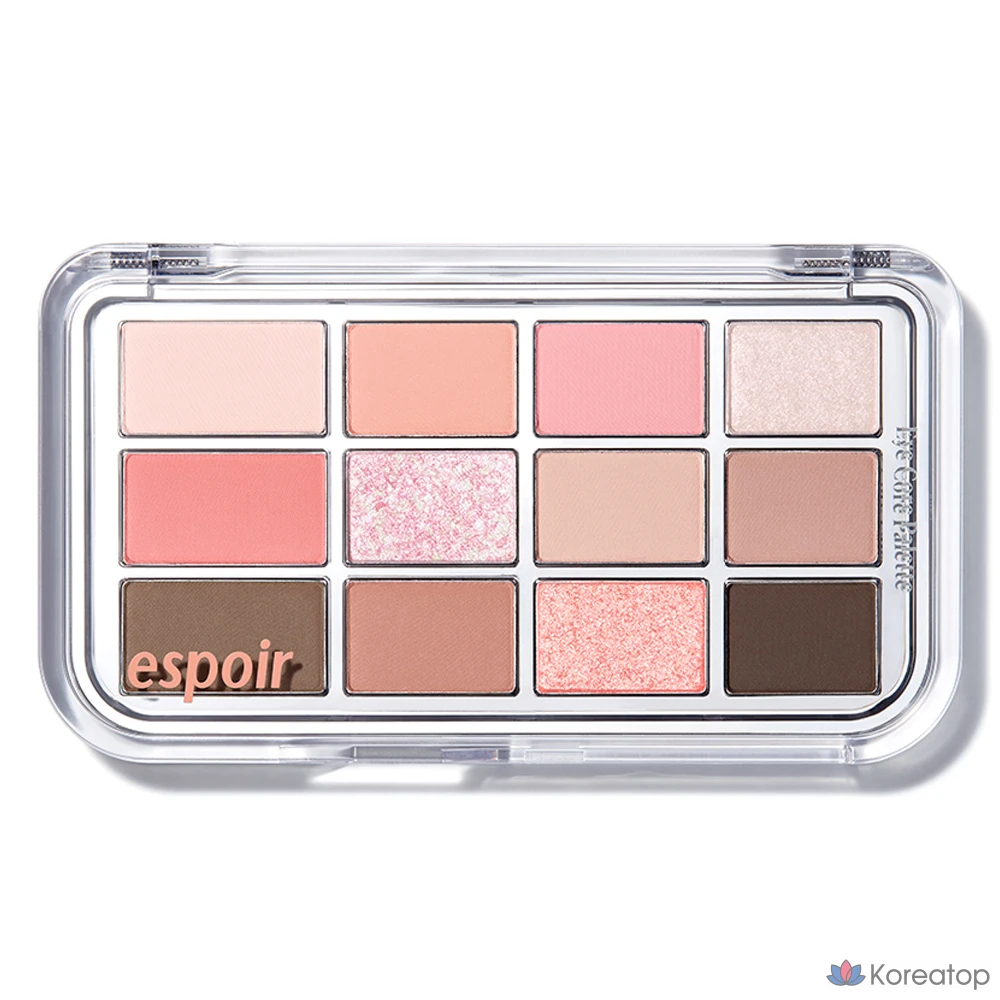 Палетка теней для век Espoir Eye Core Palette, № 1 Posh Coral, 1 шт.