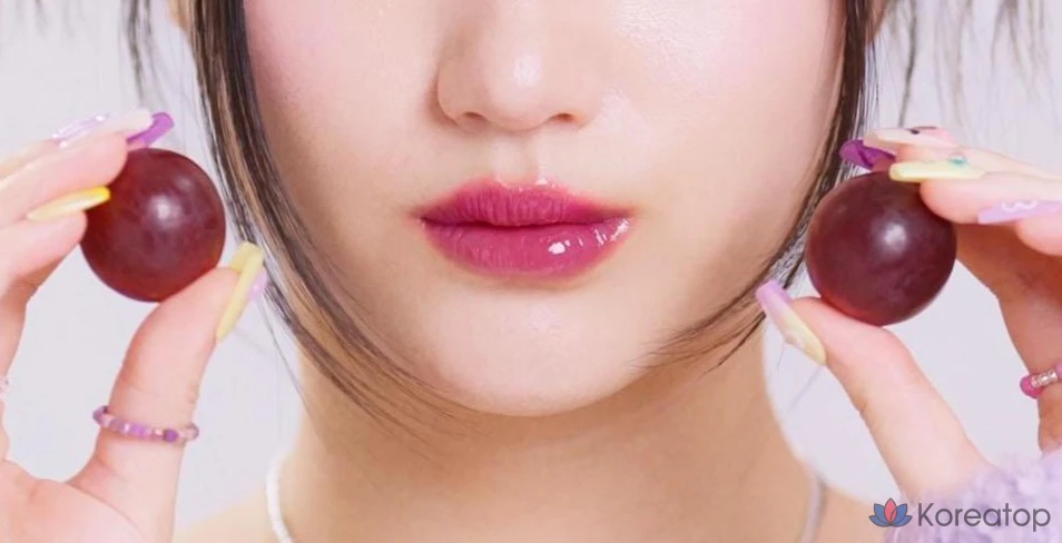 Lilybyred Angkeum Liar Coating тинт для губ AD, 13 таблеток Tingling Grape Bubble Gum, 1 шт., фото 4