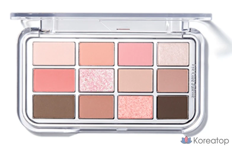 Палетка теней для век Espoir Eye Core Palette, № 1 Posh Coral, 1 шт., фото 2