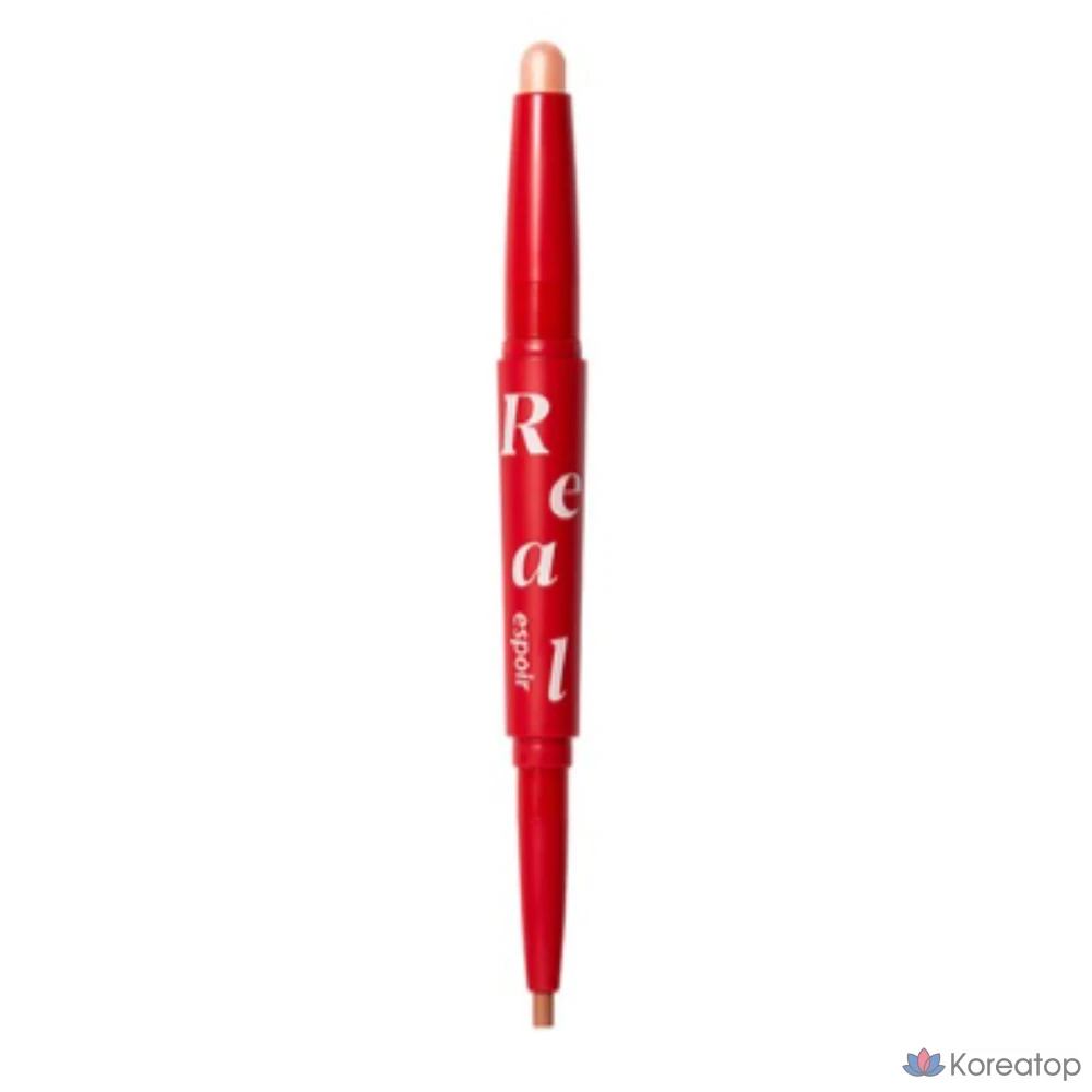 Espoir Real Eye Aegyo-sal Stick, № 2, персиковый/мерцающий объем, 1 шт.