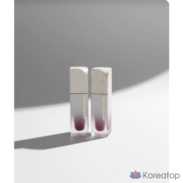 Тинт для губ Heart Percent Dot On Mood Pure Glow Tint, №12 Карамельно-бежевый, 1 шт.