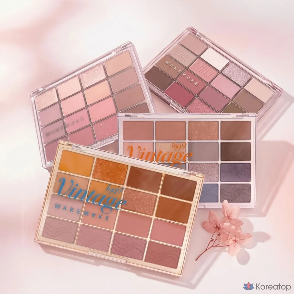 Палетка теней для век WAKEMAKE Soft Blurring Eye Palette, оттенок 09 High Pink Blurring, 1 шт., фото 2