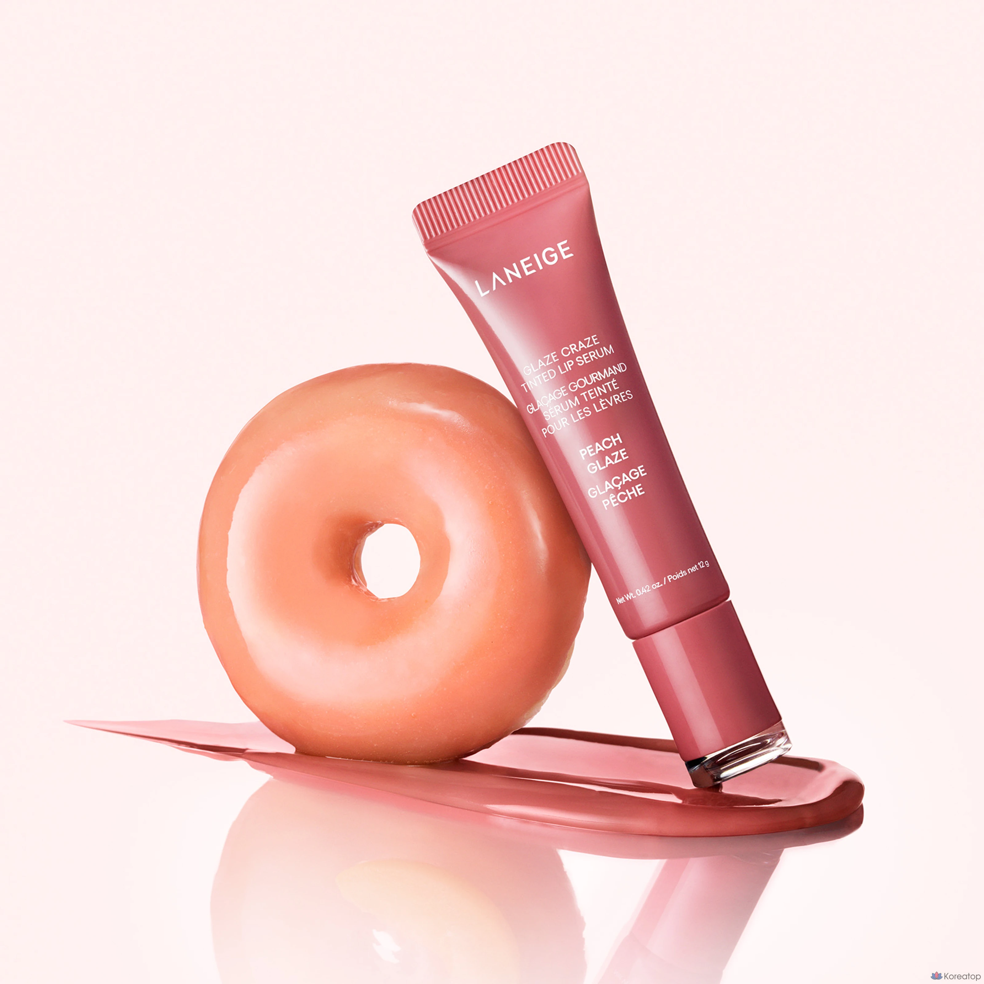 Сыворотка для губ Laneige, персиковый блеск, 12 г, 1 шт., фото 2