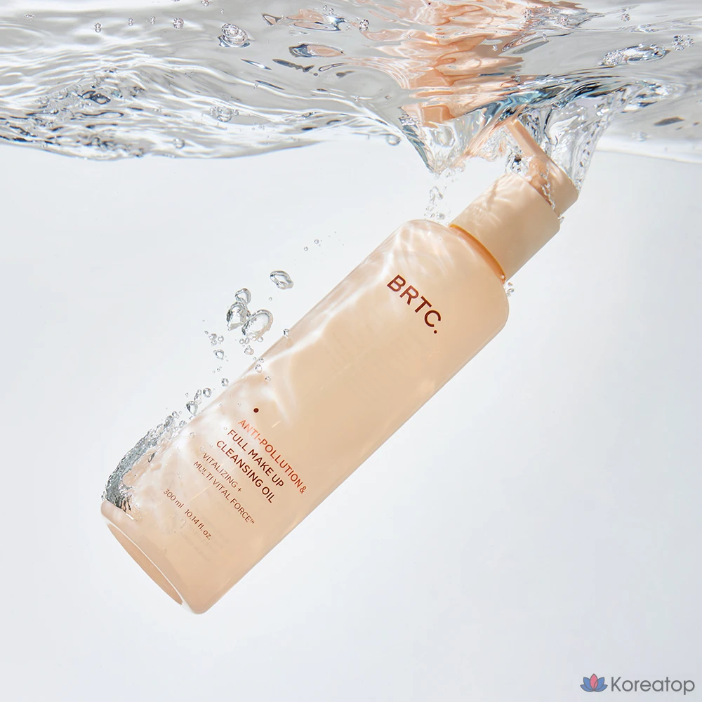 BRTC Масло для очищения кожи от загрязнений и полного снятия макияжа, 1 шт., 300 мл