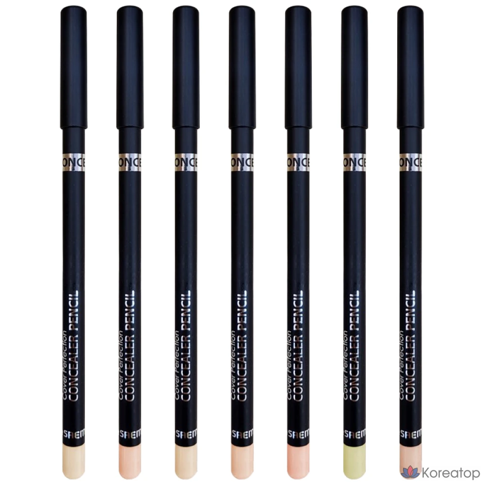 Карандаш для лица The Saem Cover Perfection, 2 г, 1 шт., цвет 0,5 Ice Beige