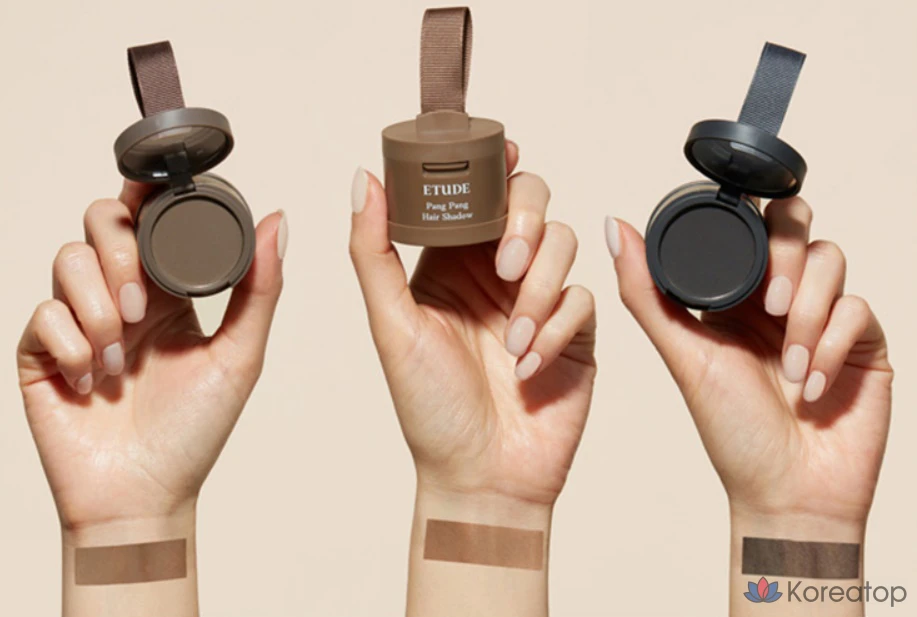 Тени для волос Etude House Pang Pang, 3,5 г, темно-коричневые, 1 шт., фото 6