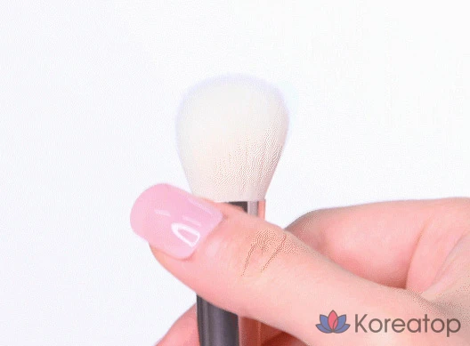 Кисть для румян Vanillaco, розовая, 1 шт.