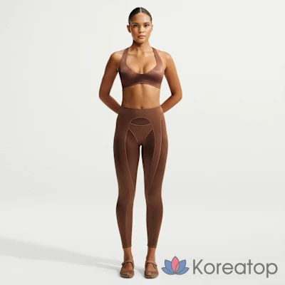 Леггинсы женские Nike Skims Satin Shine High-Waist 26 Inch