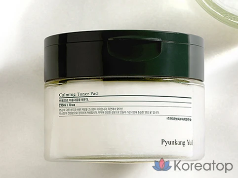 Тонизирующие подушечки для лица Pyungangyul Calming Toner Pad, 230 мл, 70 листов, 1 упаковка.
