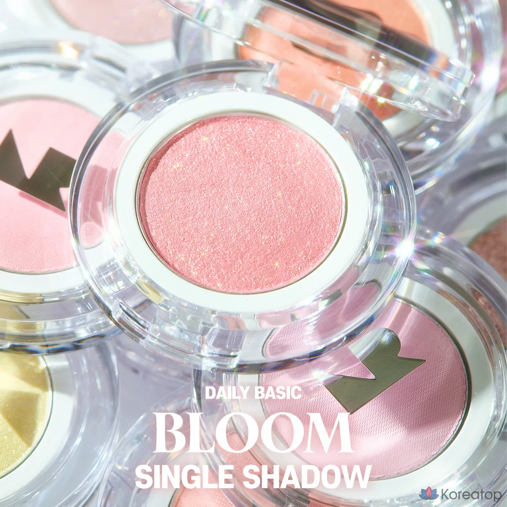 Тени для век Nature Republic Daily Basic Bloom Single Shadow, оттенок Warm Chu, 1 шт., фото 6