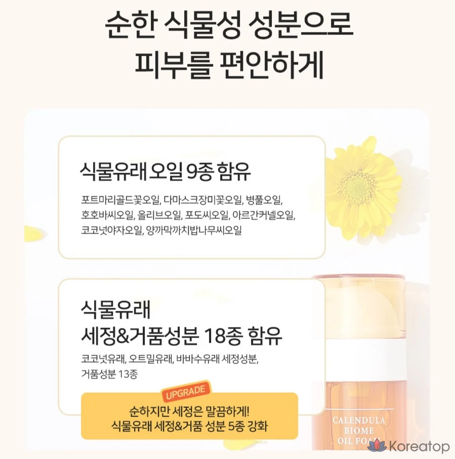 Пенка для умывания MAXCLINIC Calendula Biome Oil Foam, 110 г, 1 шт.